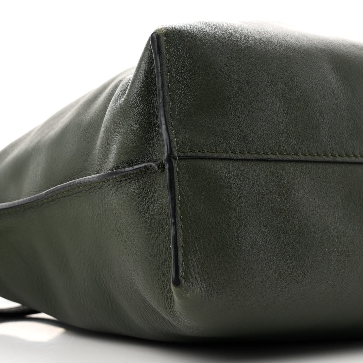Nappa Medium Flamenco Knot Bag Vintage Khaki