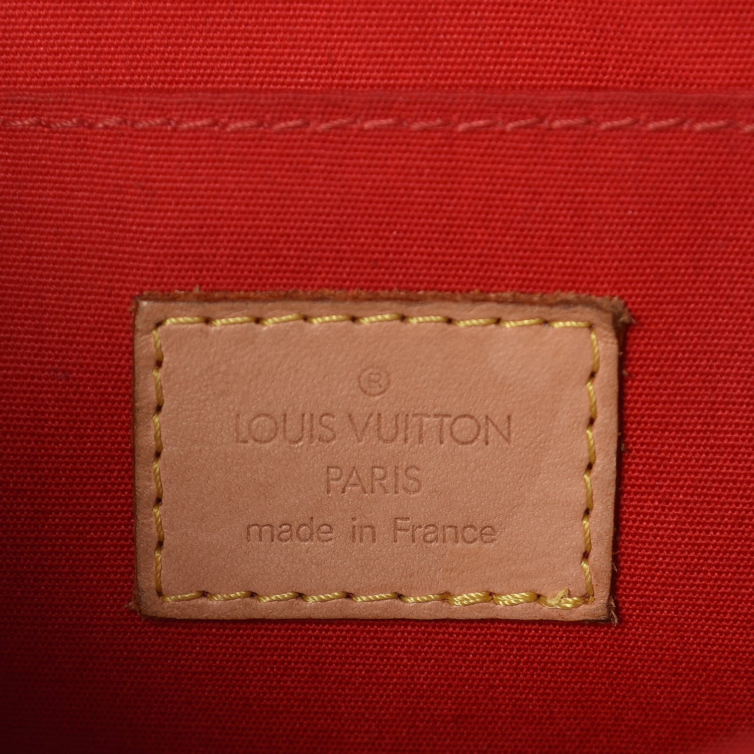 Louis Vuitton Vernis Biscayne Bay PM Rouge 6 of 12