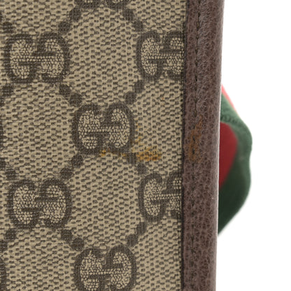 Gucci GG Supreme Monogram Neo Vintage Web Belt Bag Brown 11 of 13