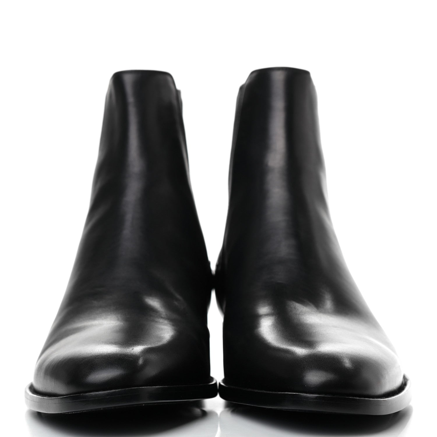 Saint Laurent Calfskin Mens Marrakesh Ankle Boots 42 Black 2 of 7