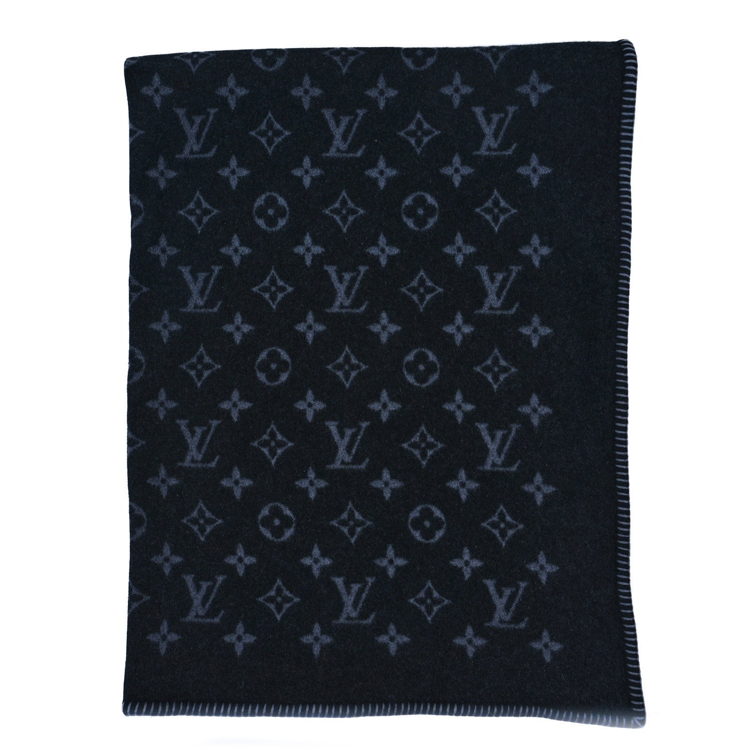 Louis Vuitton Wool Monogram Eclipse Blanket 1 of 3
