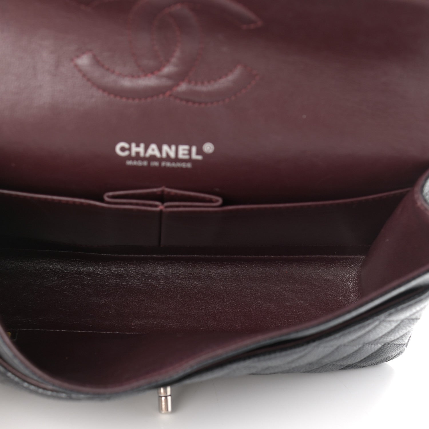 Chanel Caviar Quilted Medium Double Flap Black 4 of 11
