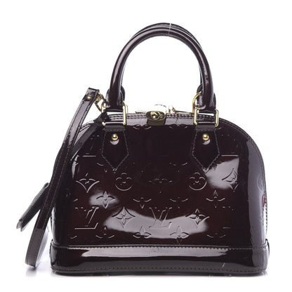 Louis Vuitton Vernis Alma BB Amarante 1 of 9