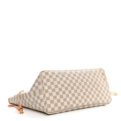 Louis Vuitton Damier Azur Neo Neverfull GM Rose Ballerine 4 of 9