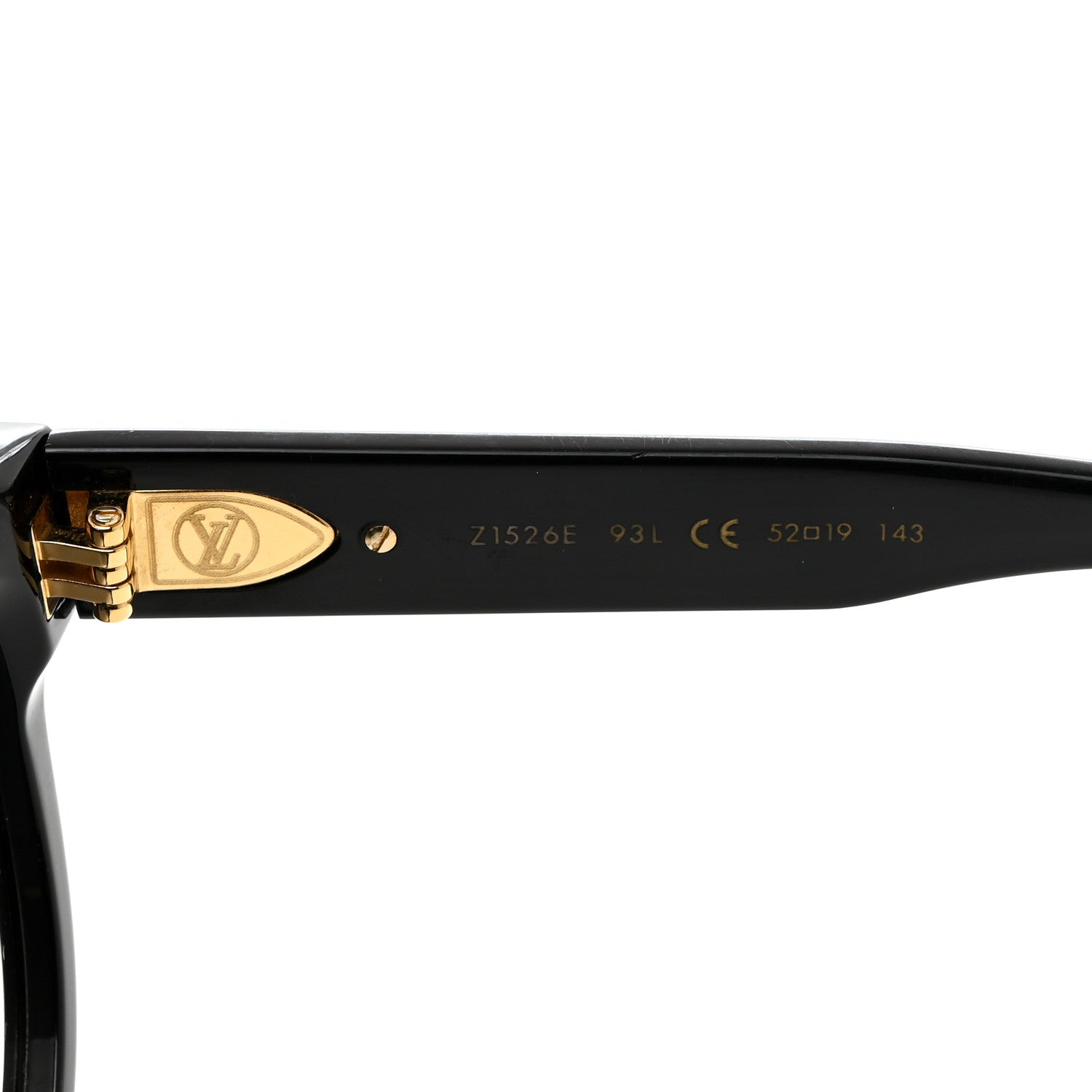 Louis Vuitton Acetate My Monogram Square Sunglasses Z1526E Black 6 of 8