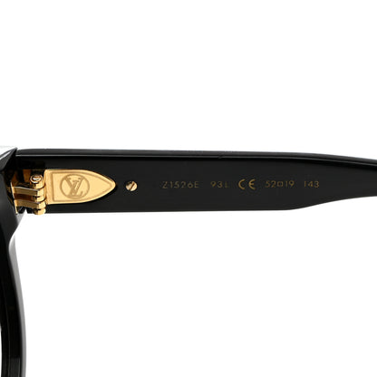 Louis Vuitton Acetate My Monogram Square Sunglasses Z1526E Black 6 of 8