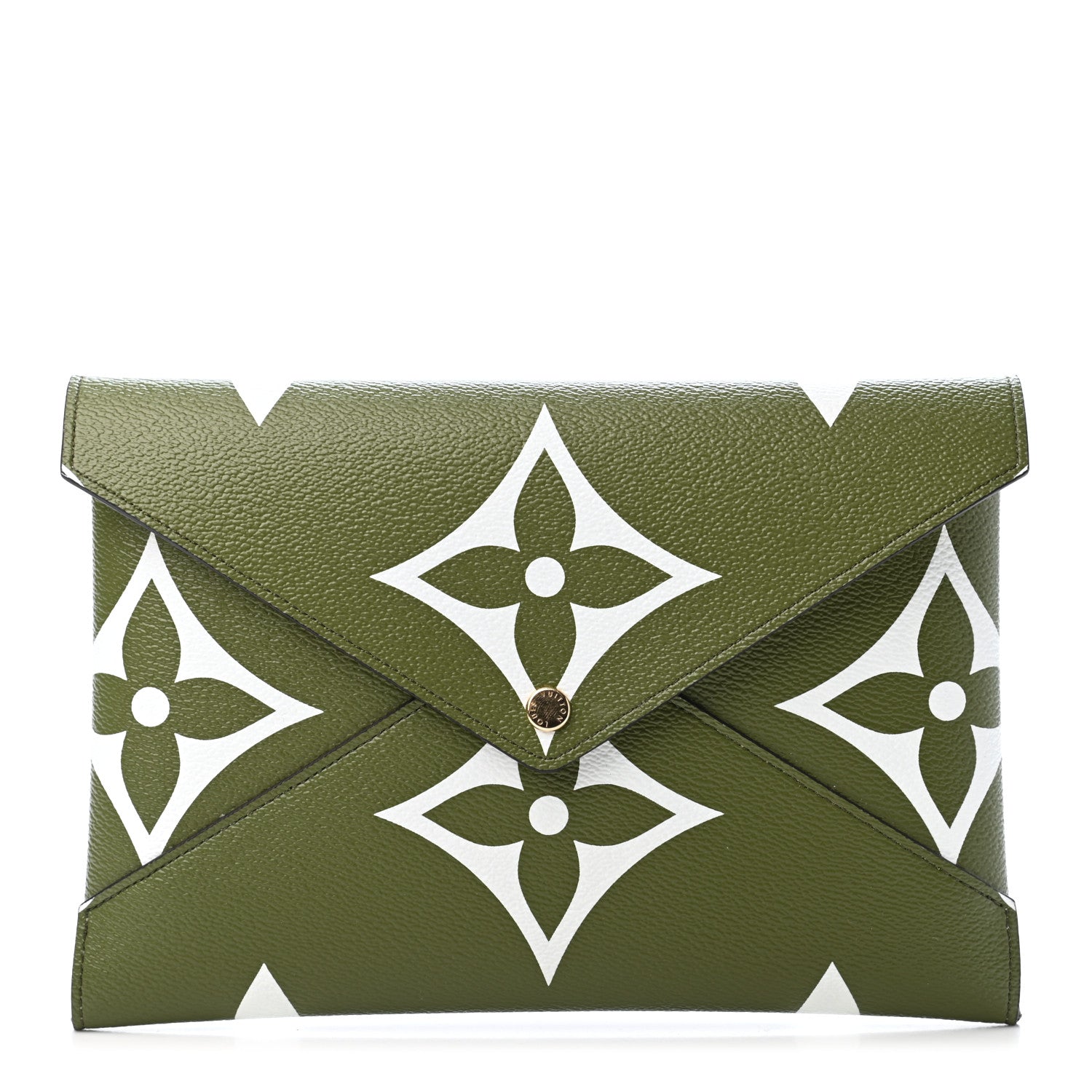 Louis Vuitton Monogram Giant Large Kirigami Pochette Kaki 1 of 4