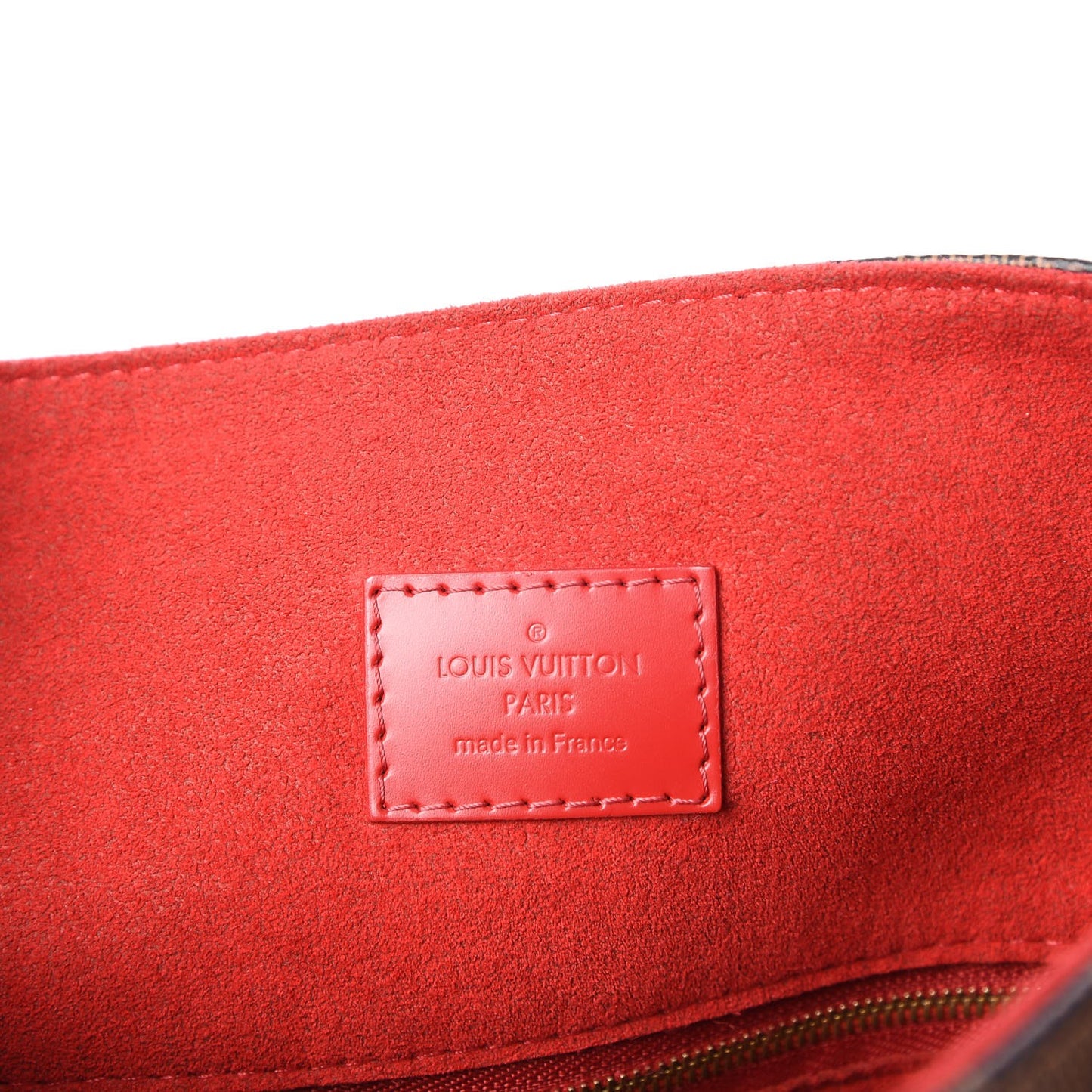 Damier Ebene Caissa Hobo Cherry