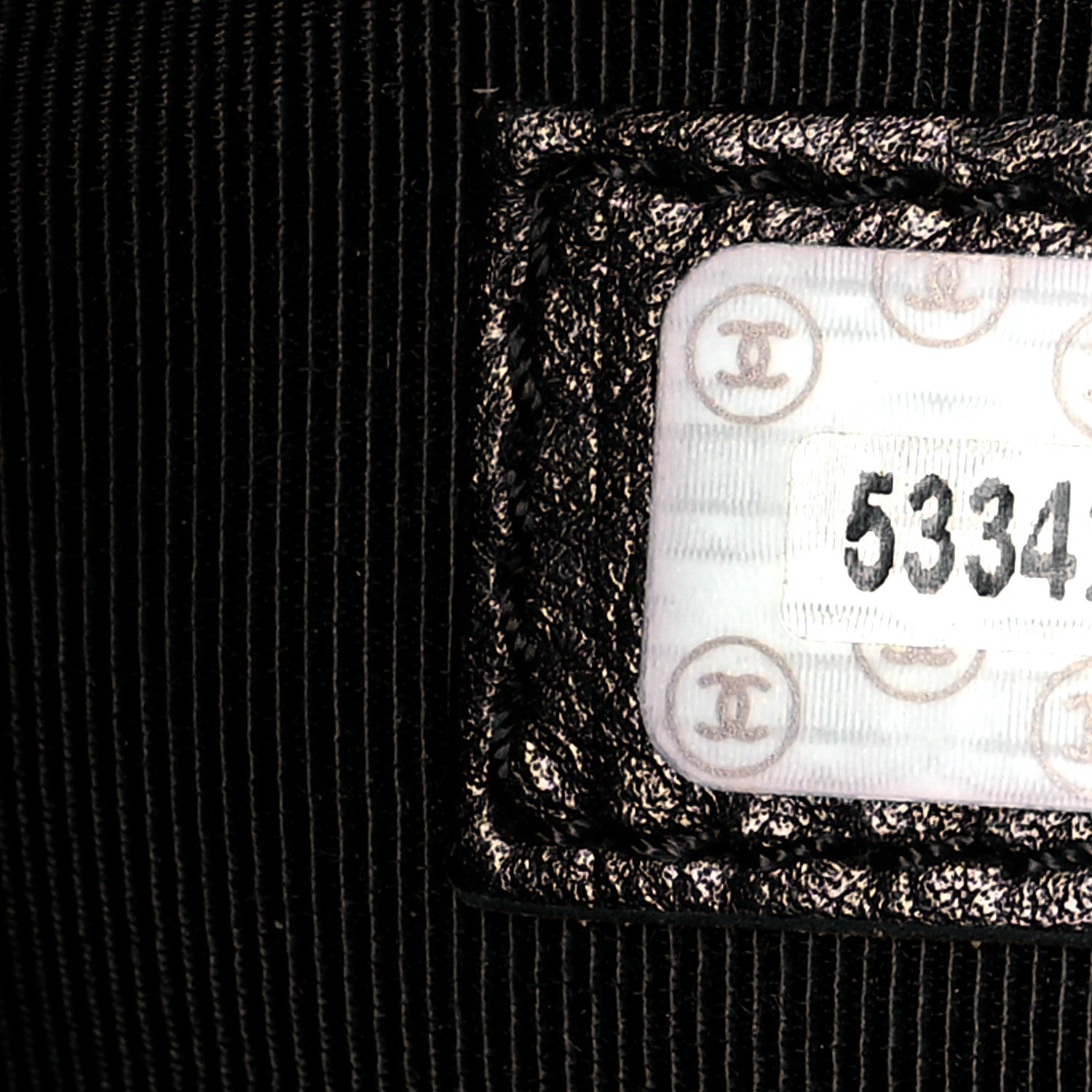 Chanel Caviar Large CC Shoulder Bag Black 9 of 10