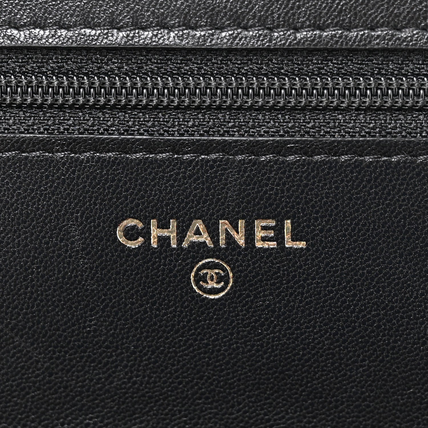 Chanel Lambskin Quilted Chanel 19 Wallet On Chain WOC Black 6 of 11