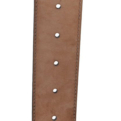 Gucci Guccissima Signature Interlocking G 40mm Belt 95 38 Black 4 of 4