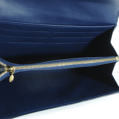 Louis Vuitton Vernis Sarah Wallet Grand Blue 5 of 7