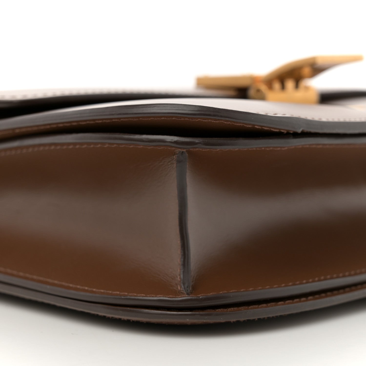 Celine Box Calfskin Medium Classic Box Flap Bag Taupe 9 of 10