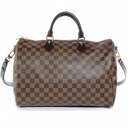 Louis Vuitton Damier Ebene Speedy Bandouliere 35 7 of 8