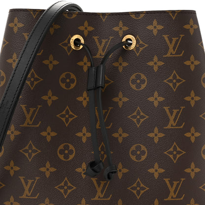 Louis Vuitton Monogram Neonoe MM Black 7 of 11