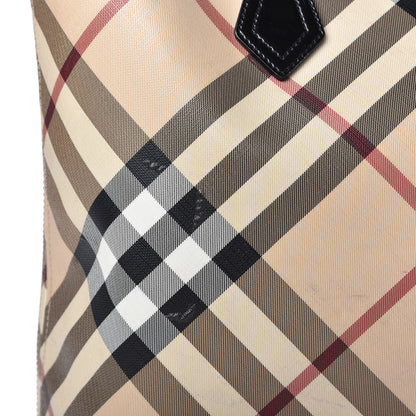 Burberry Nova Check Large Nickie Tote Black 10 of 14