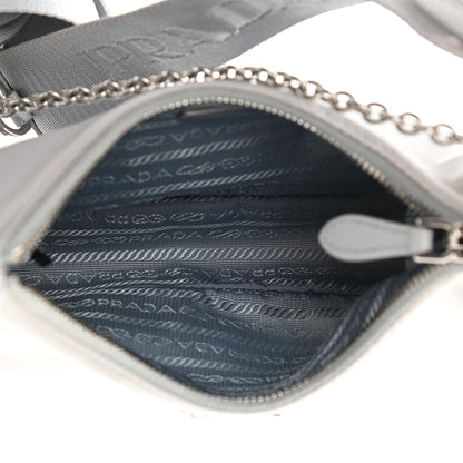 Prada Re-Nylon Saffiano Re-Edition 2005 Shoulder Bag Fiordaliso 5 of 11
