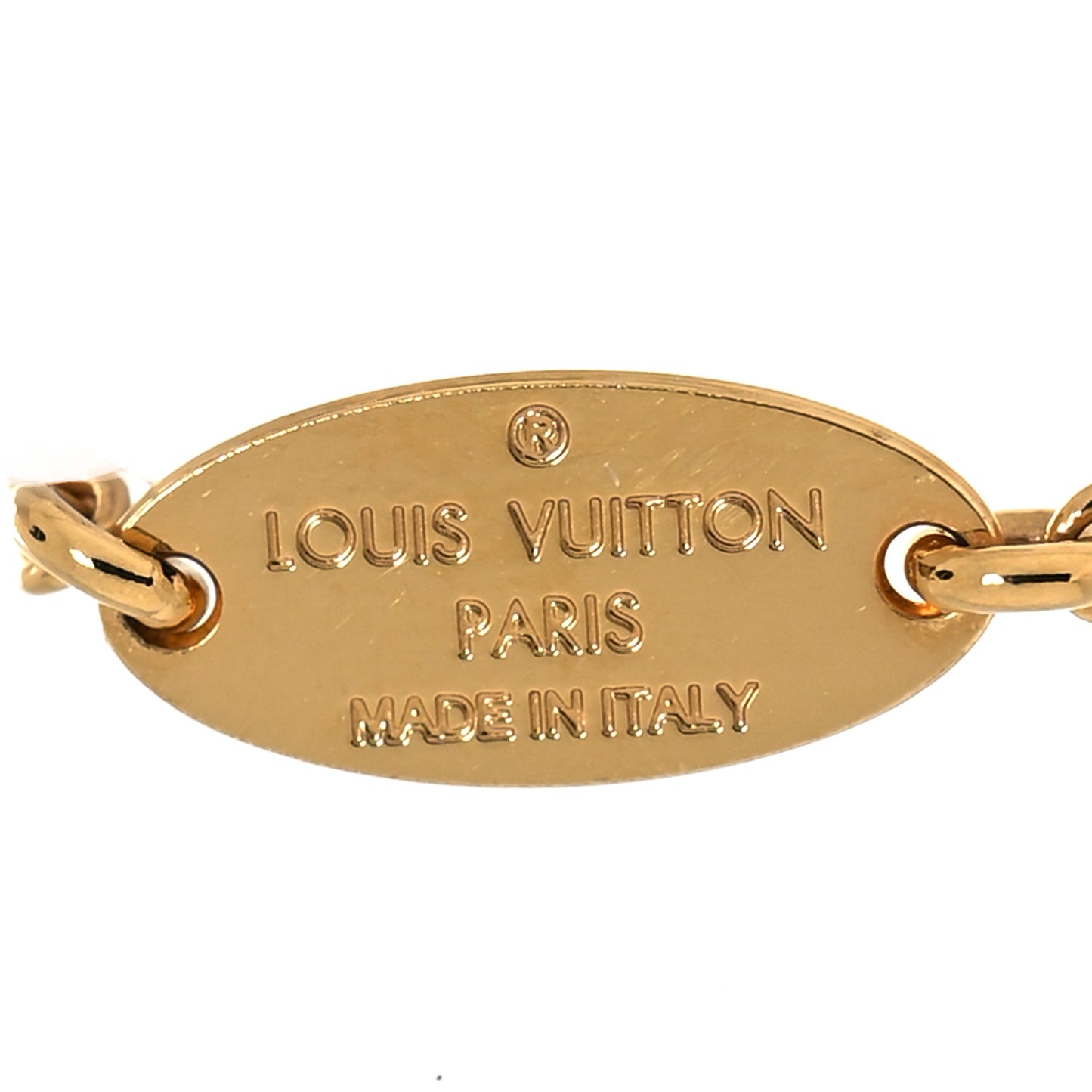 Brass Essential V Necklace Gold