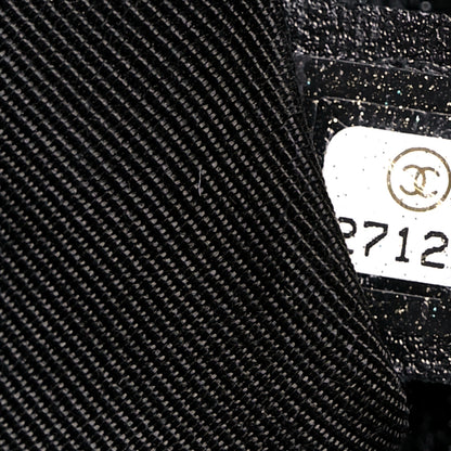 Chanel Bullskin Stitched Medium Shopping Bag Black 7 of 11