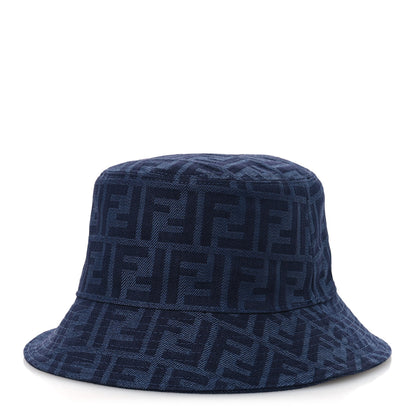 Fendi Denim FF Reversible Bucket Hat M Blue 3 of 16