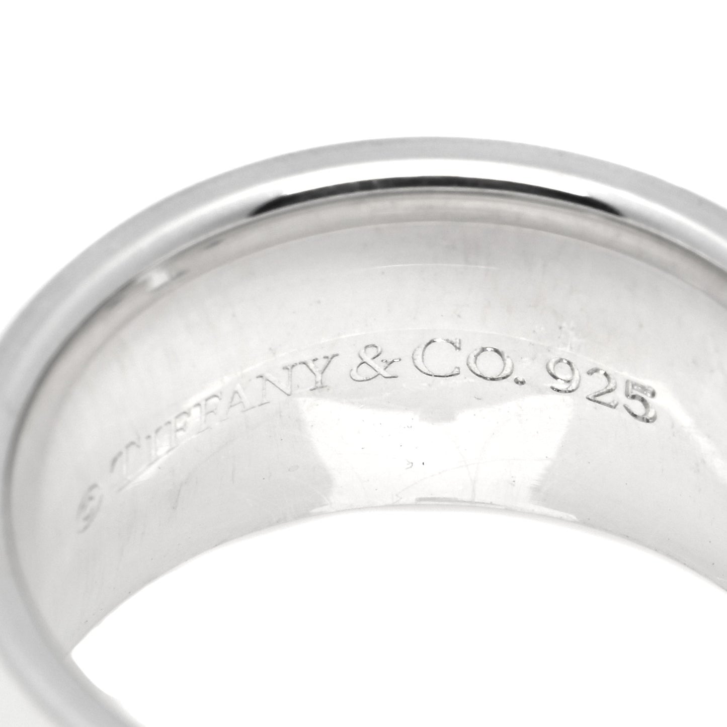 Sterling Silver Diamond Wide Locks Band Ring 47 4