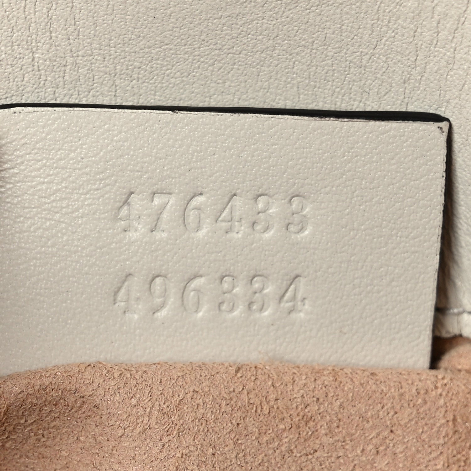 Gucci Calfskin Matelasse Super Mini GG Marmont Shoulder Bag White 6 of 11