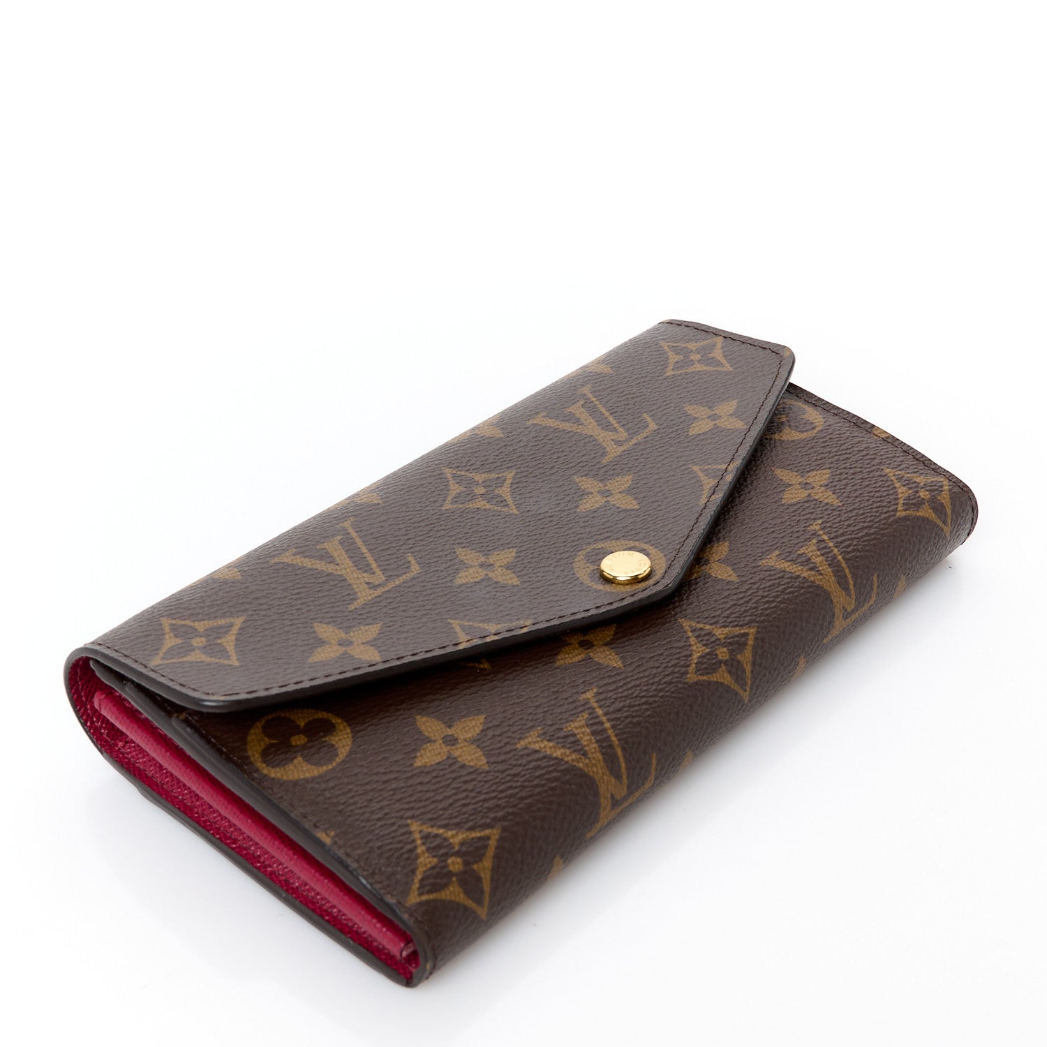Louis Vuitton Monogram Sarah Wallet NM Fuchsia 4 of 7