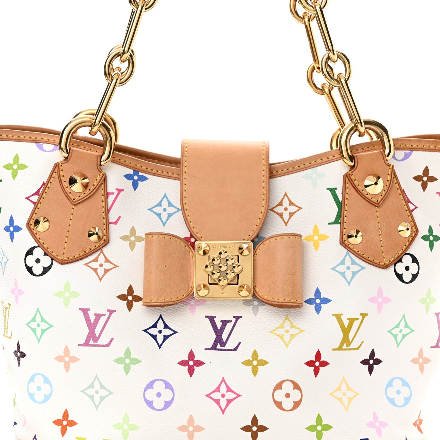 Monogram Multicolor Annie MM White