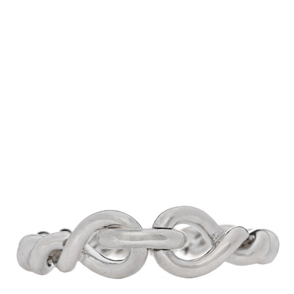 Hermes Sterling Silver MM Torsade Bracelet 1 of 3