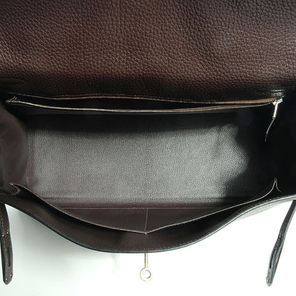 Hermes Togo Kelly Retourne 35 Chocolate 13 of 27