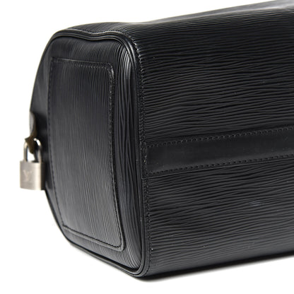 Louis Vuitton Epi Speedy 25 Black 7 of 17