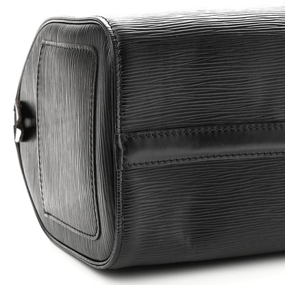 Louis Vuitton Epi Speedy 25 Black 8 of 10