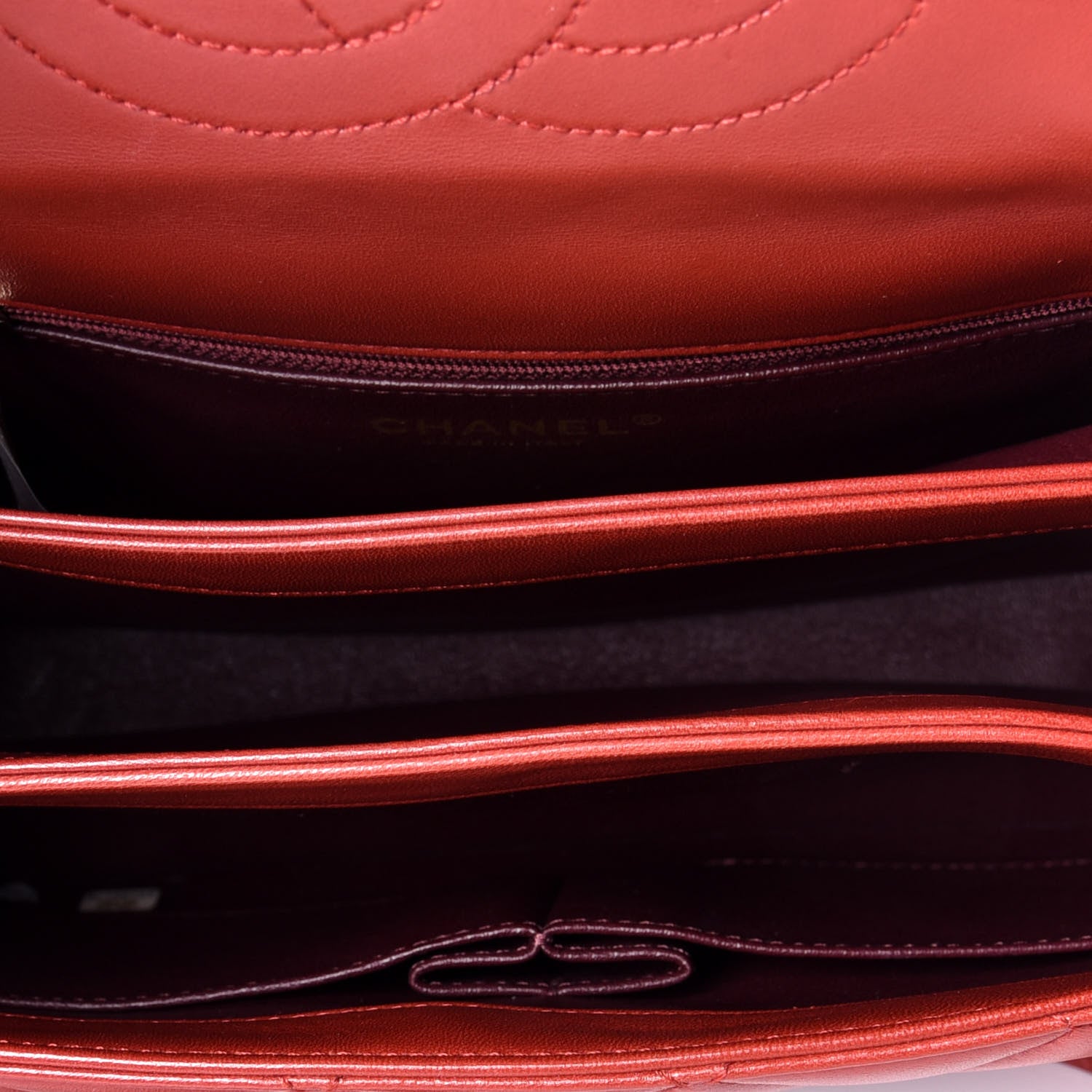 Chanel Lambskin Quilted Small Trendy CC Flap Dual Handle Bag Red 6 of 11