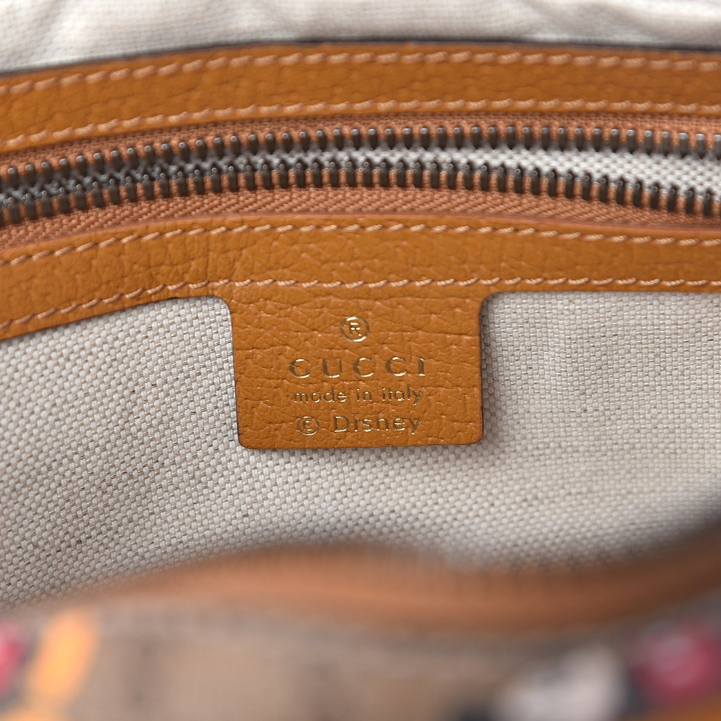 X DISNEY Mini Vintage GG Supreme Monogram Mickey Mouse Small Belt Bag 90 36 Beige Vintage Sun Oil
