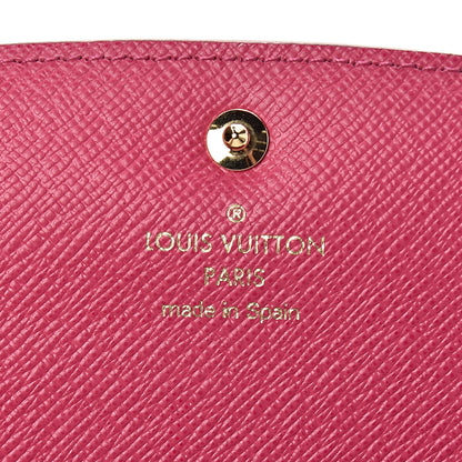 Louis Vuitton Monogram Bloom Flower Emilie Wallet 5 of 7
