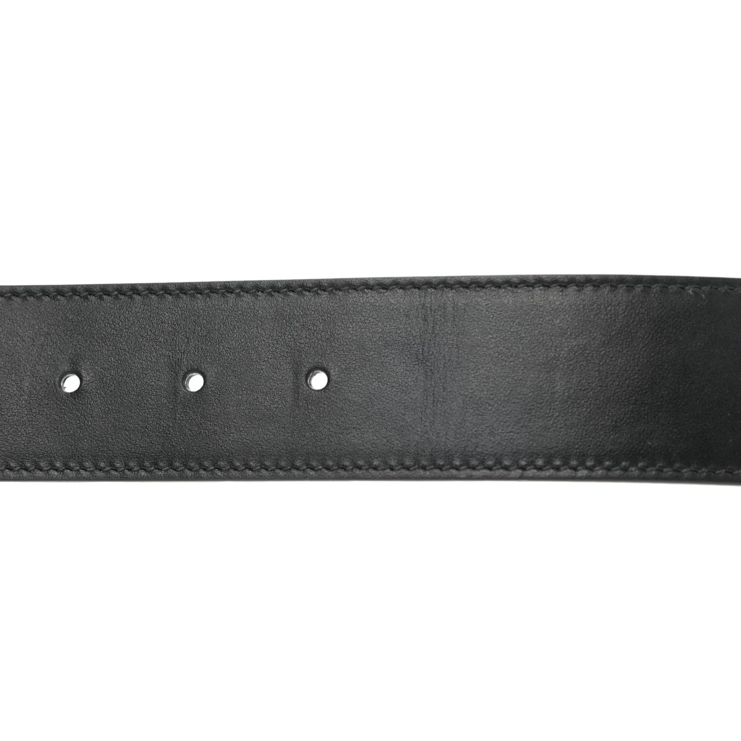 Plutone Calfskin Double G 40mm Belt 75 30 Black