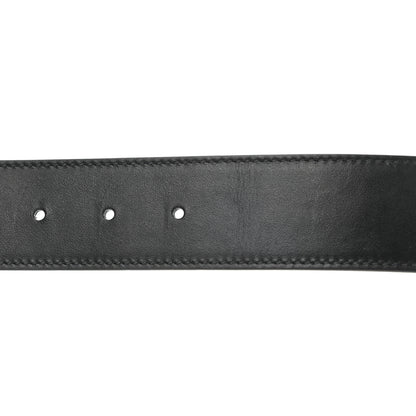 Gucci Plutone Calfskin Double G 40mm Belt 75 30 Black 6 of 8
