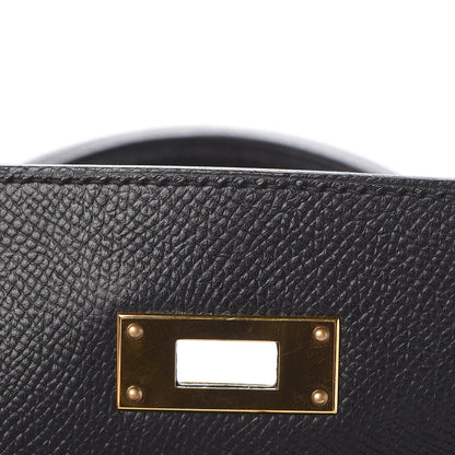 Hermes Epsom Kelly Sellier 28 Black 10 of 39