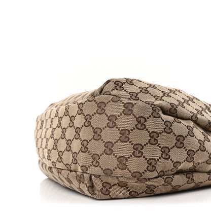 Gucci Monogram Large New Ladies Web Hobo Off White 10 of 10