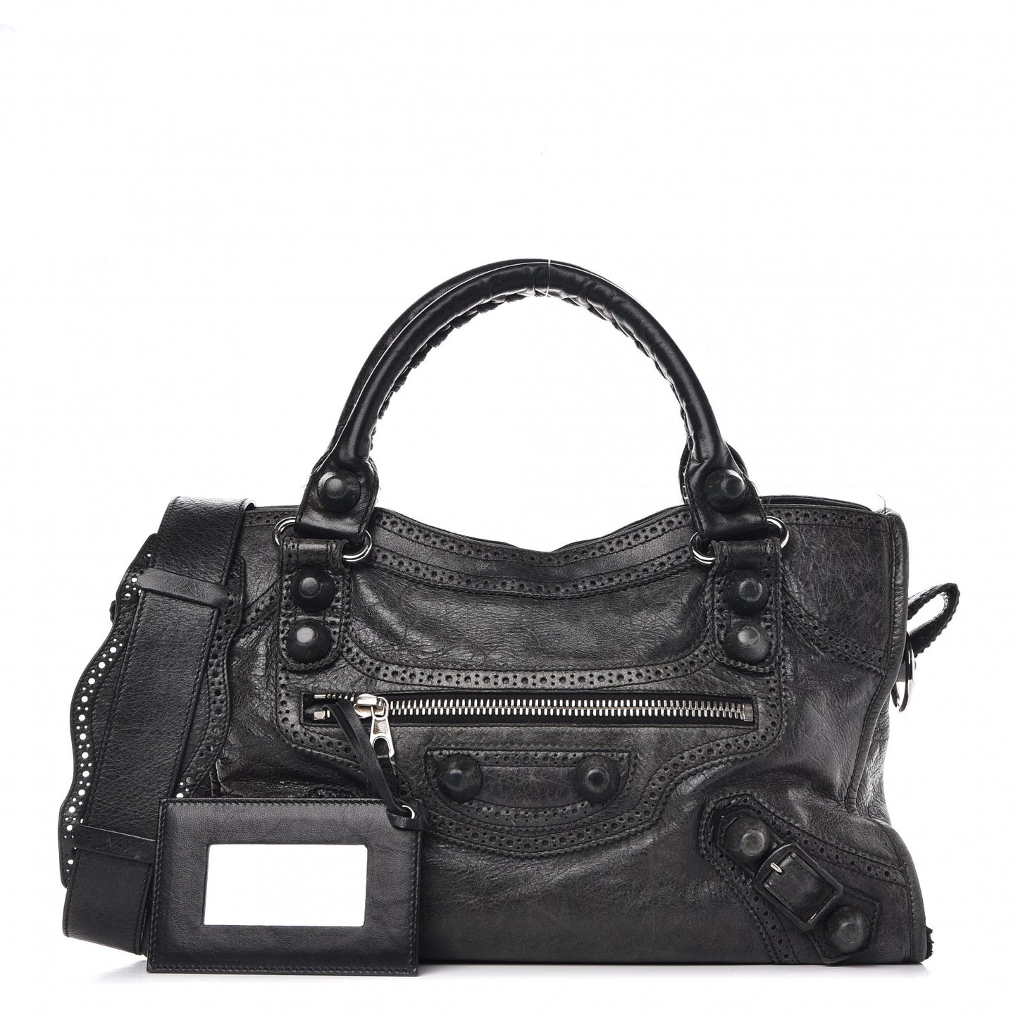 Agneau Giant Brogues Hardware City Anthracite