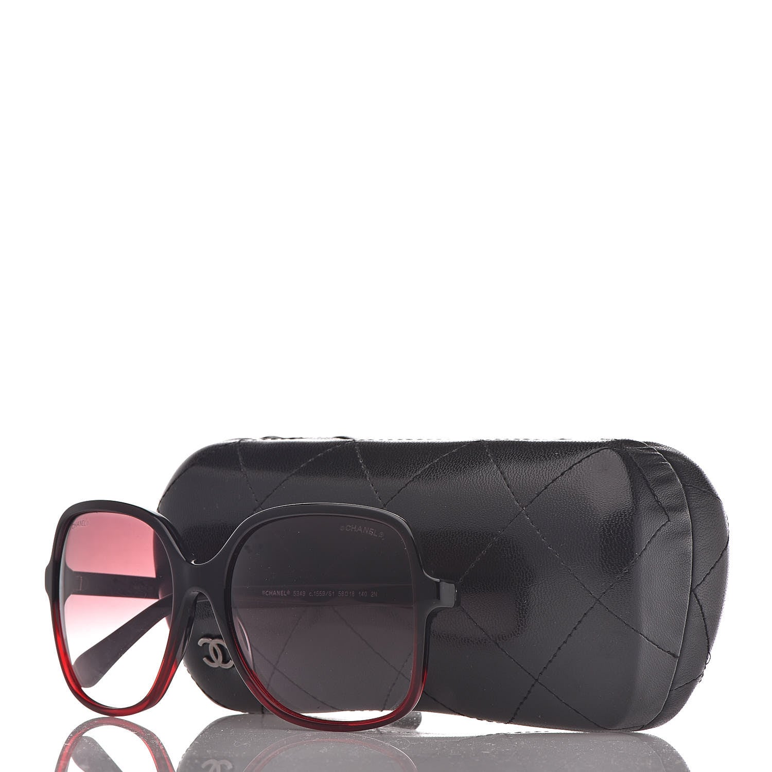 Chanel Square Summer CC Sunglasses 5349 Black 8 of 8