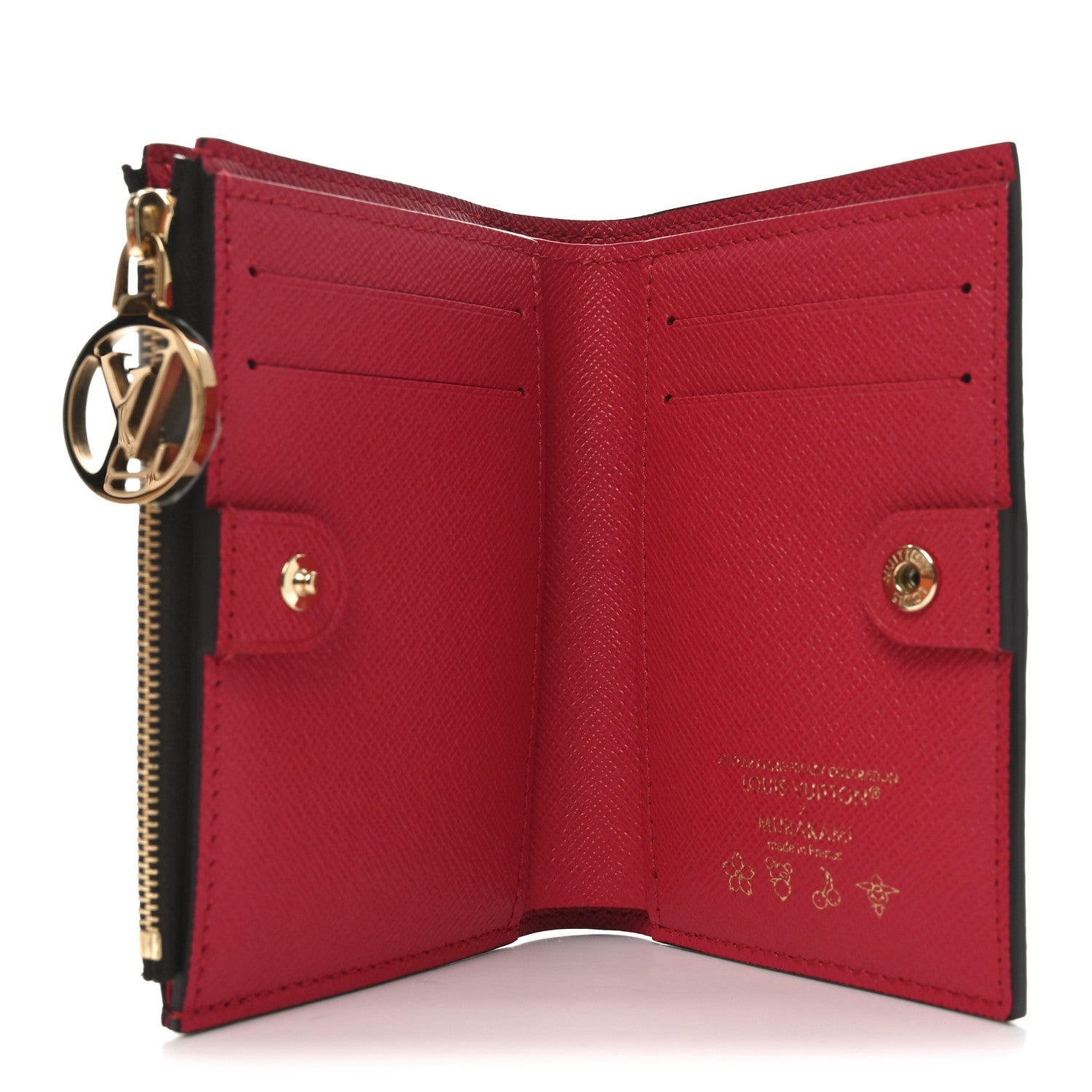 Louis Vuitton LV X TM Monogram Cerises Lisa Wallet 5 of 7