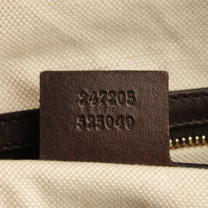 Gucci Monogram Medium Joy Boston Dark Brown 8 of 9