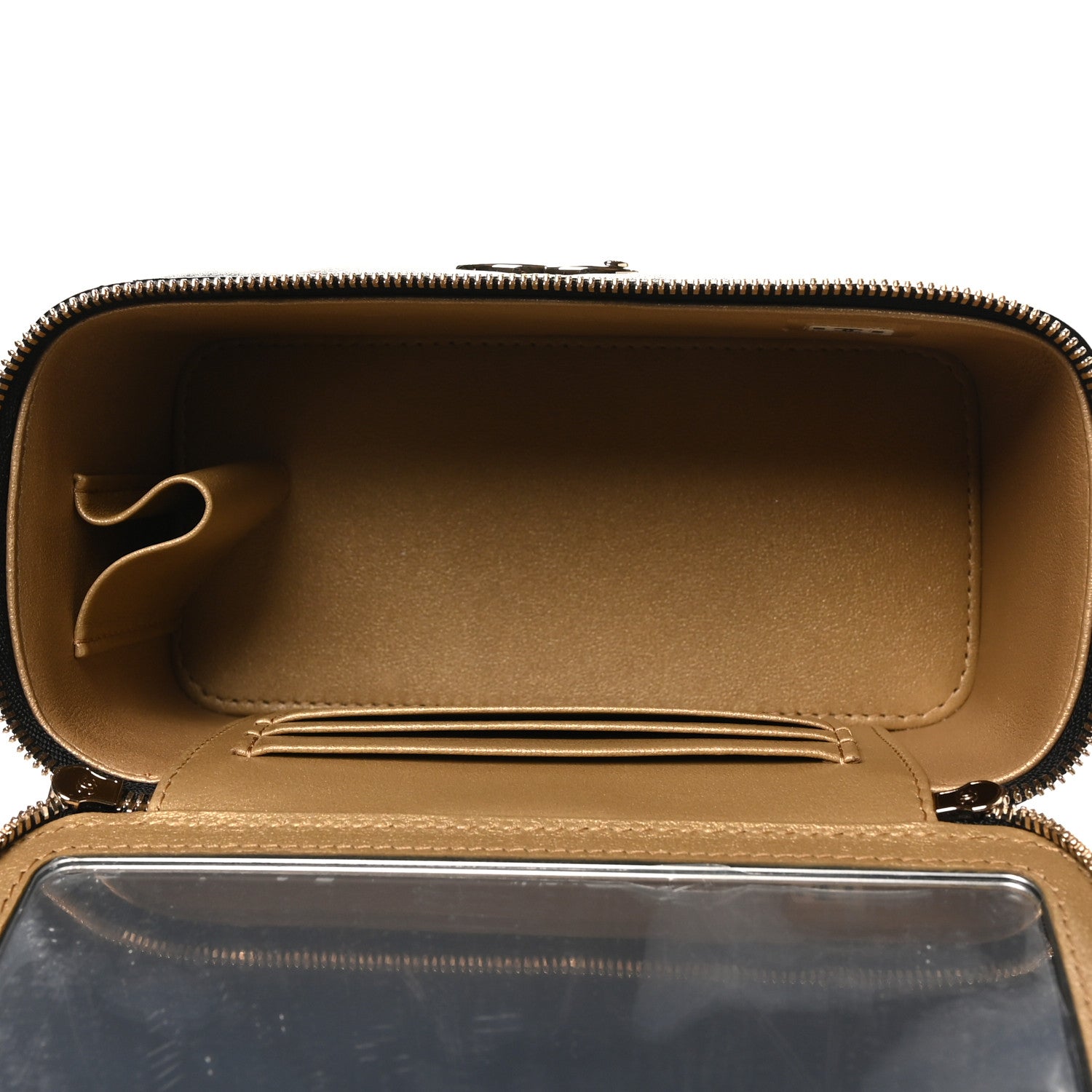 Chanel Lambskin Quilted Small CC Vanity Case Black 11 of 23