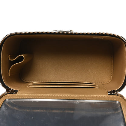 Chanel Lambskin Quilted Small CC Vanity Case Black 11 of 23