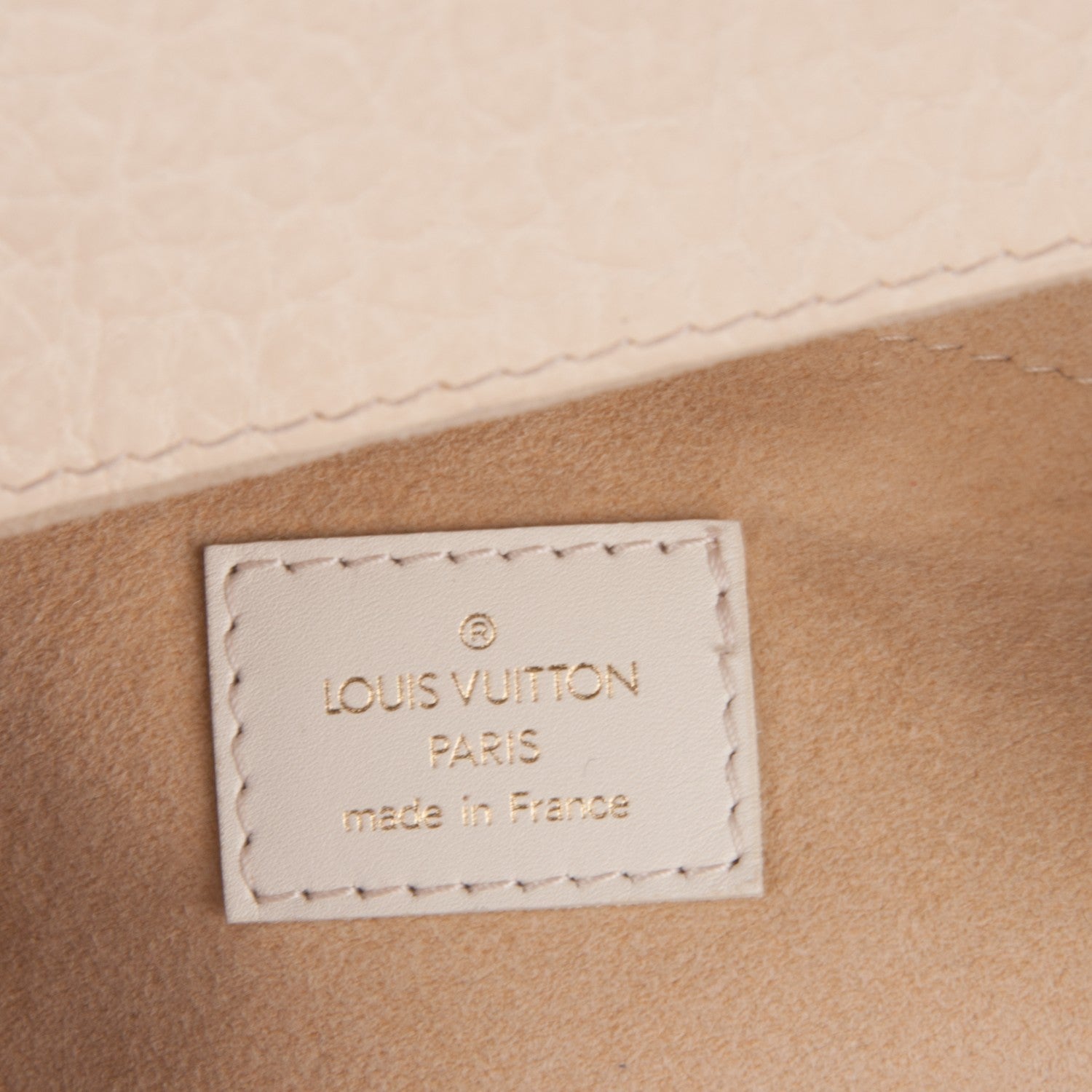 Louis Vuitton Mini Lin Trapeze GM Beige 7 of 9