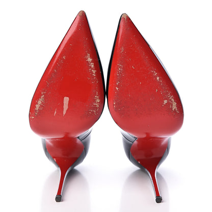Christian Louboutin Patent So Kate 120 Pumps 37 Black 7 of 14