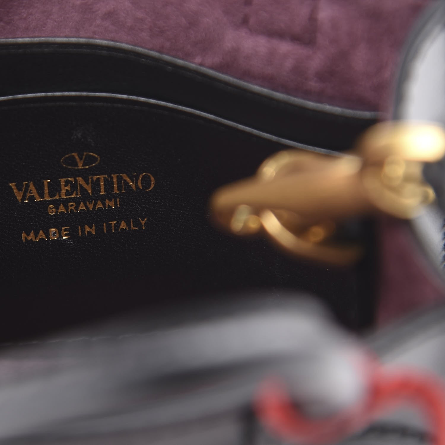 Valentino Garavani Calfskin VLogo Micro Walk Tote Black 6 of 10