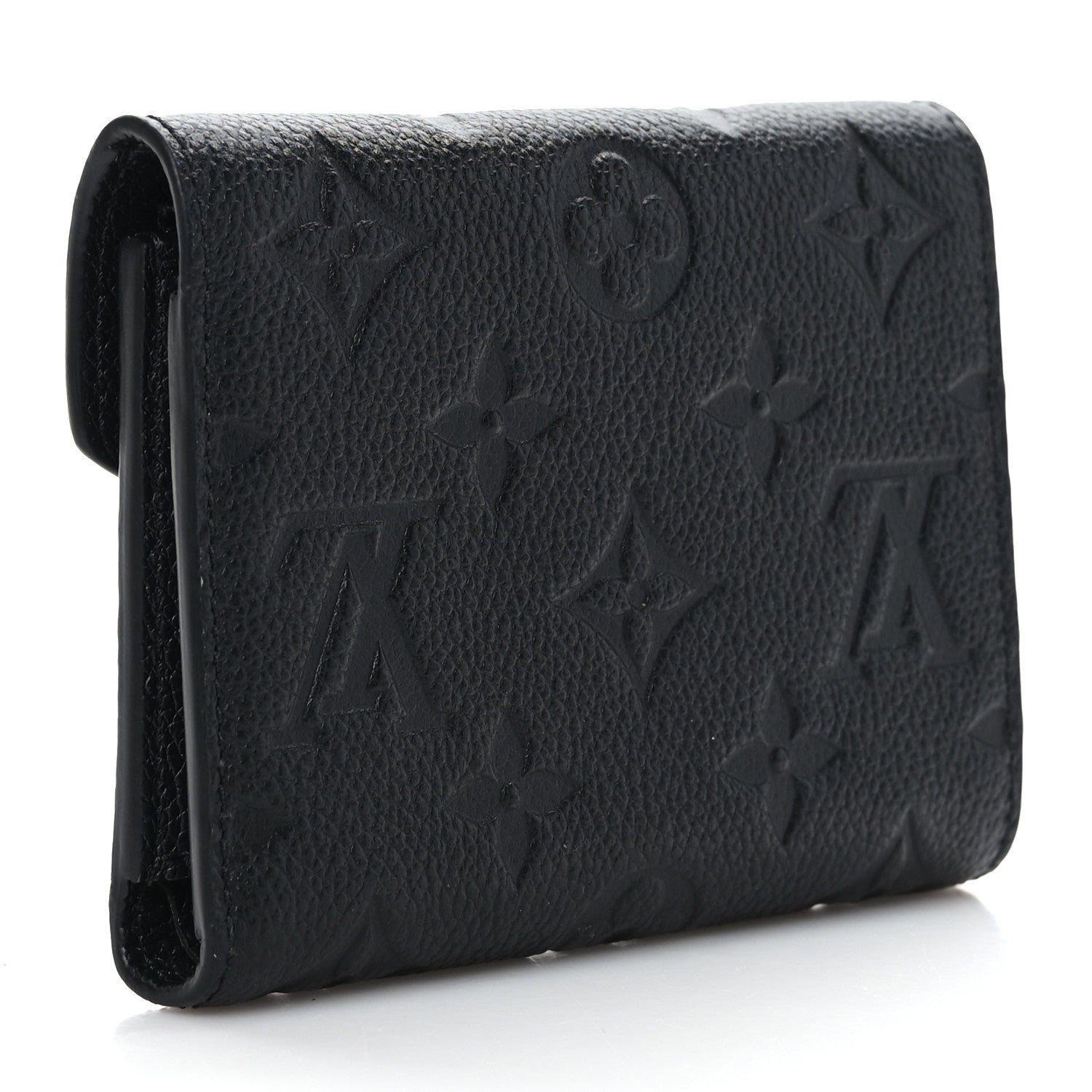 Louis Vuitton Empreinte Victorine Wallet Black 3 of 7