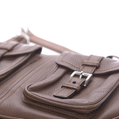 Prada Vitello Daino Hobo Brown 9 of 13